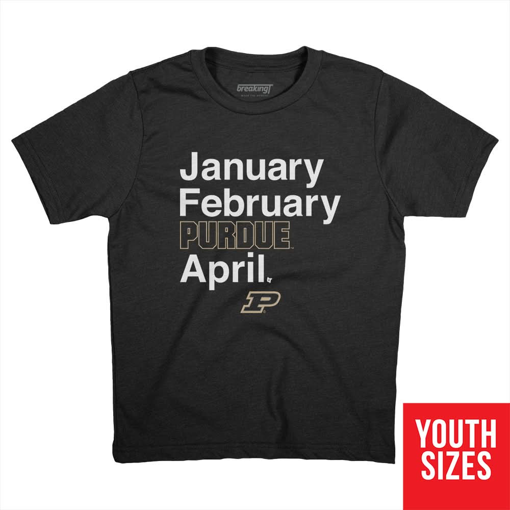 Purdue Basketball: January February Purdue April