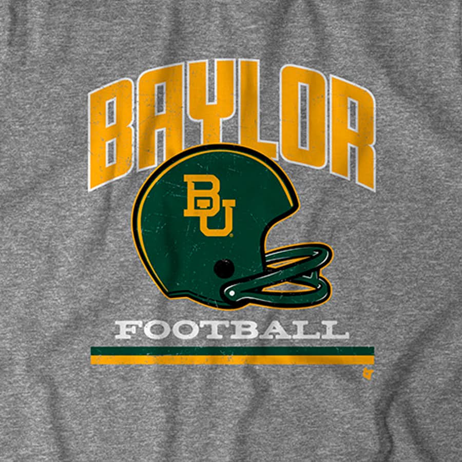 Baylor: Vintage Football Helmet