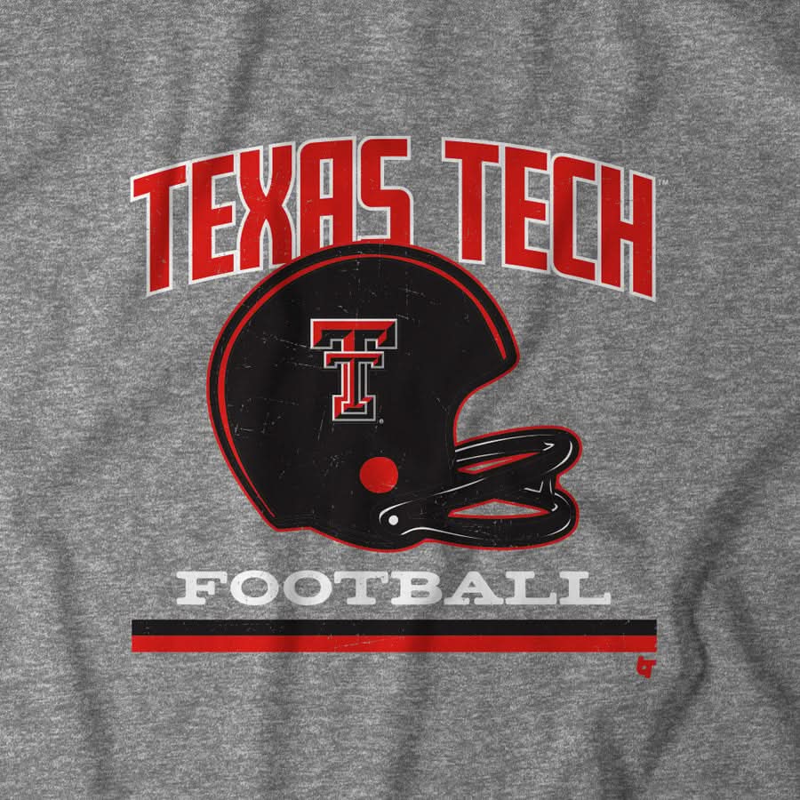 Texas Tech: Vintage Football Helmet