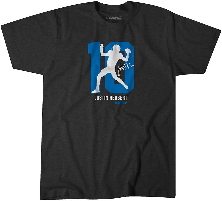 Justin Herbert Action Number Silo