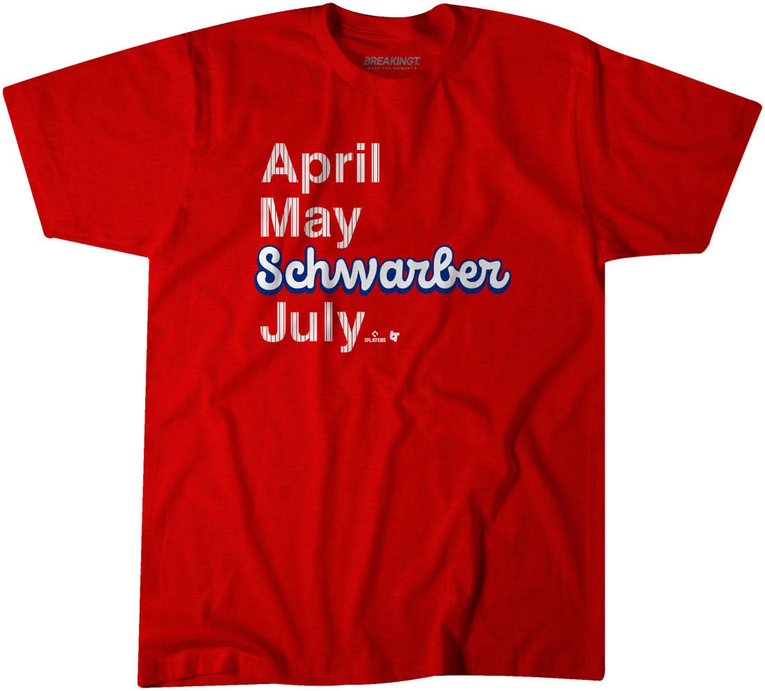 Kyle Schwarber: April May Schwarber July