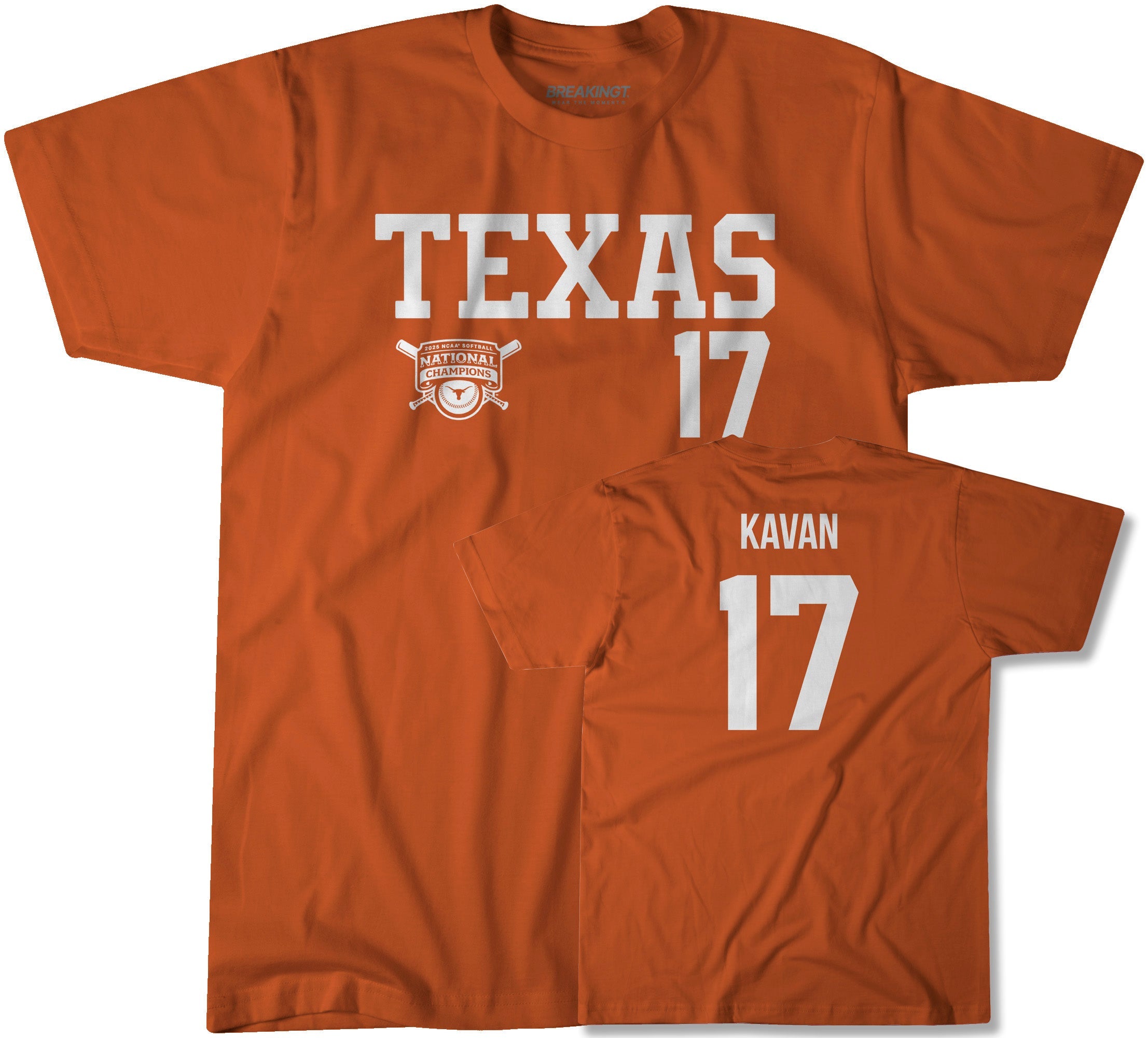Texas Softball: Teagan Kavan 17 WCWS Champions