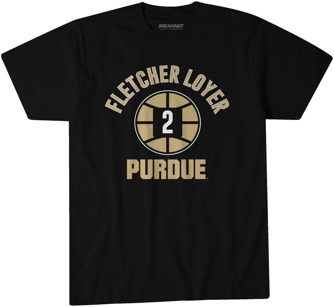 Purdue Basketball: Fletcher Loyer Name Number Ball