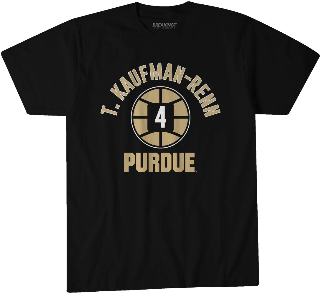 Purdue Basketball: Trey Kaufman-Renn Name Number Ball