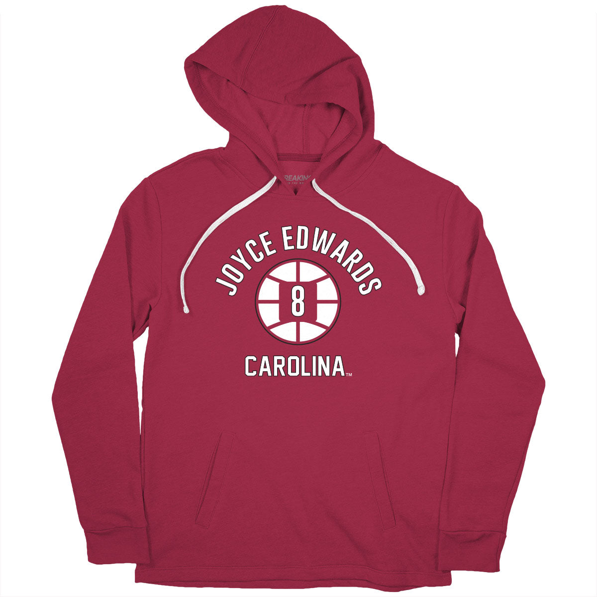 South Carolina Basketball: Joyce Edwards Name Number Ball