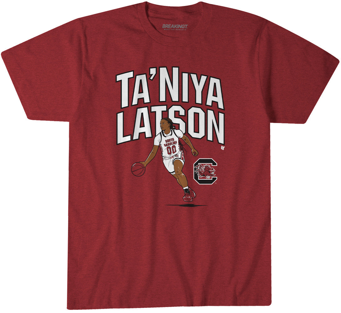 South Carolina Basketball: Ta'Niya Latson Name Pose