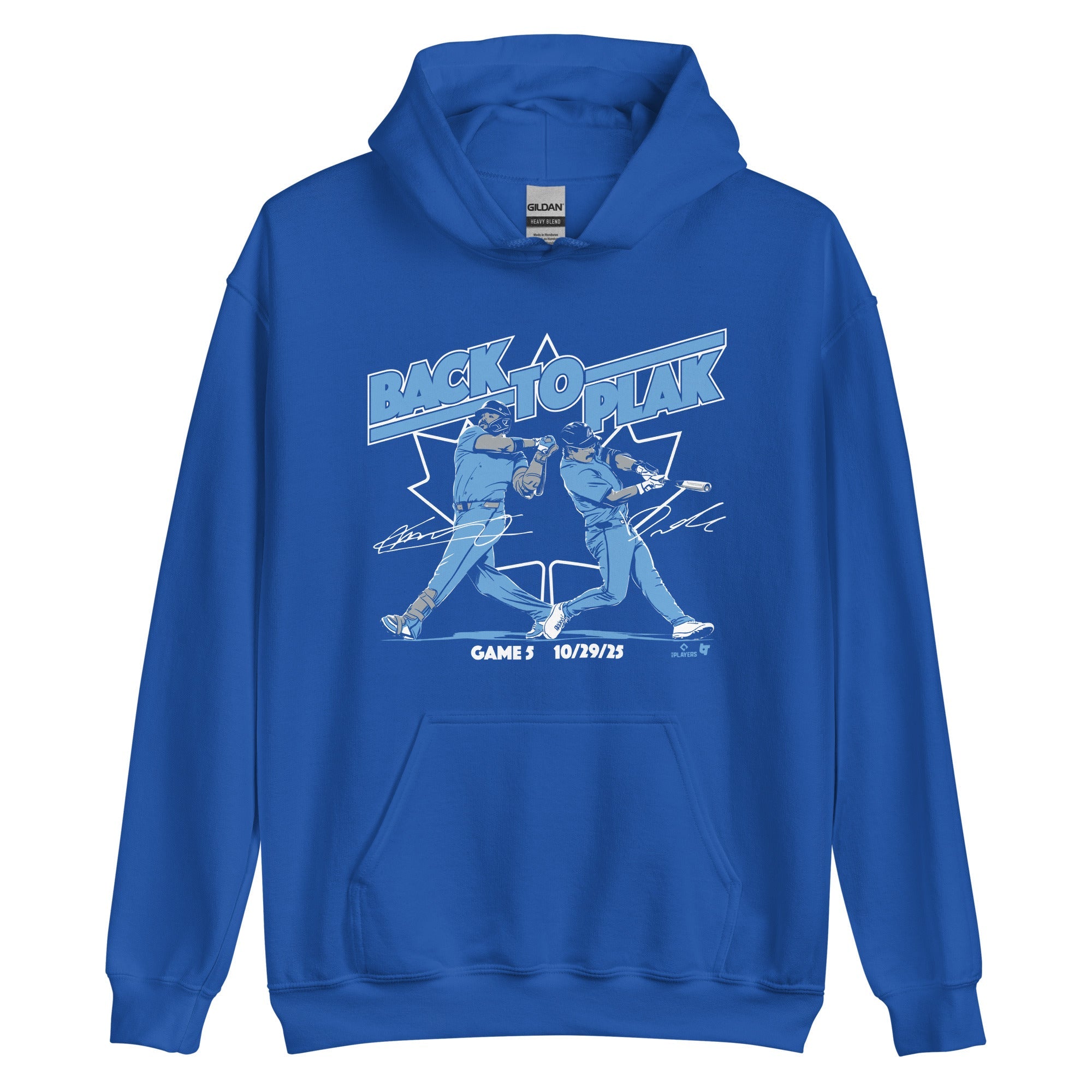 Davis Schneider & Vladimir Guerrero Jr: Back-To-Plak Hoodie